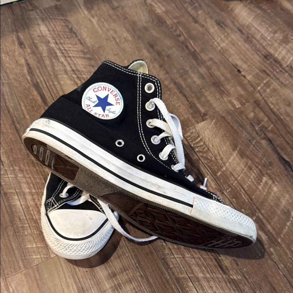 Converse Black High-Top Sneakers